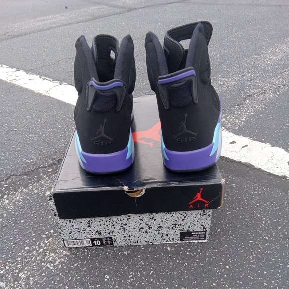 Air Jordan 6 Retro, 'Aqua' - Picture 2 of 5